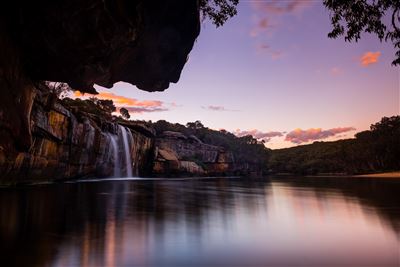 Wattamolla Wasserfälle im Royal Nationalpark